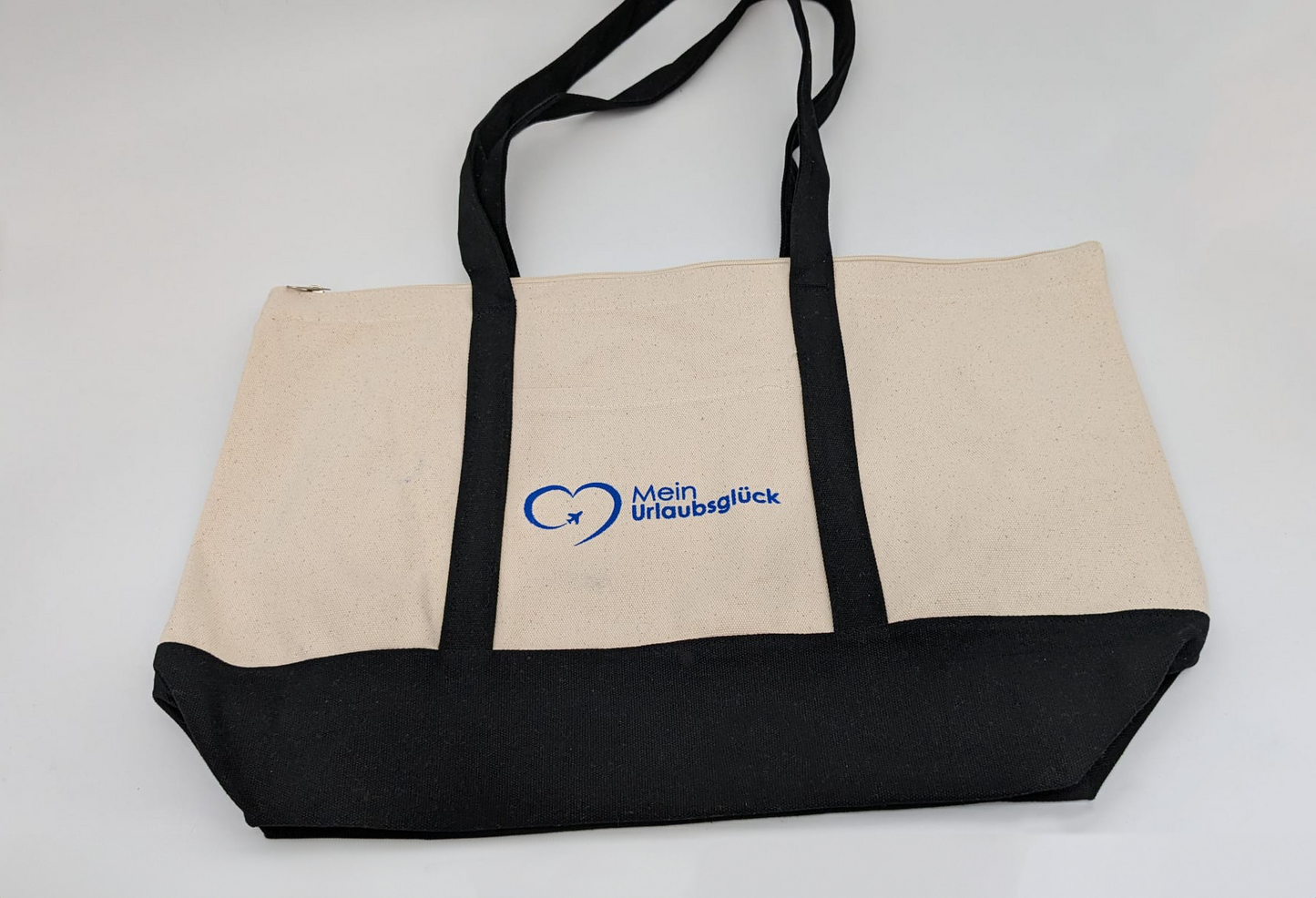Strandtasche in beige (2 Stück)