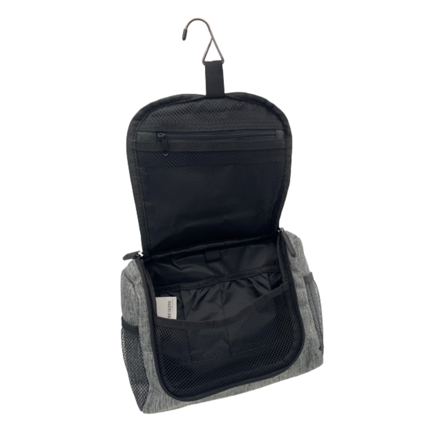Kosmetiktasche grau (3 Stück)