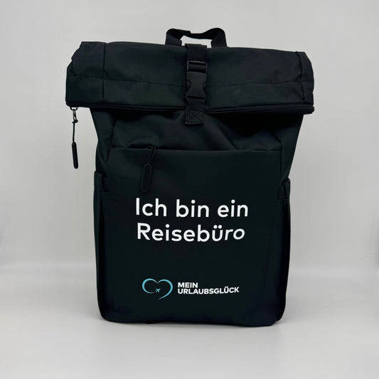 Mein Urlaubsglück Rollup-Rucksack