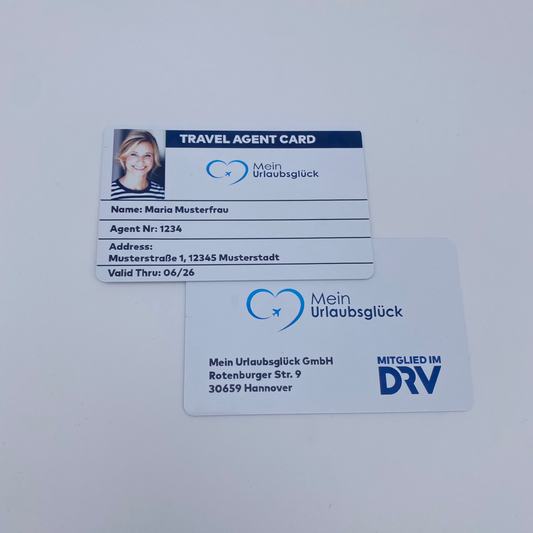 Beraterausweis mit integrierter digitaler Visitenkarte