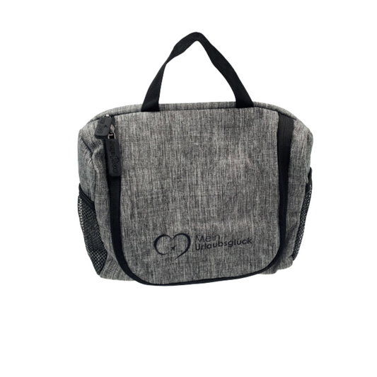 Kosmetiktasche grau (3 Stück)